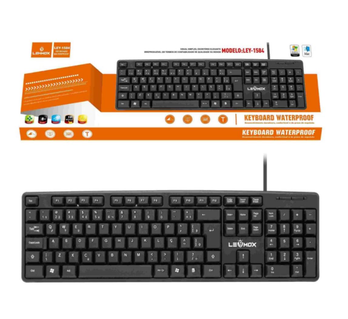 TECLADO LEHMOX LEY-1584