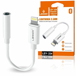 ADAPTADOR LIGHTNINGA 3.5MM LEY-234