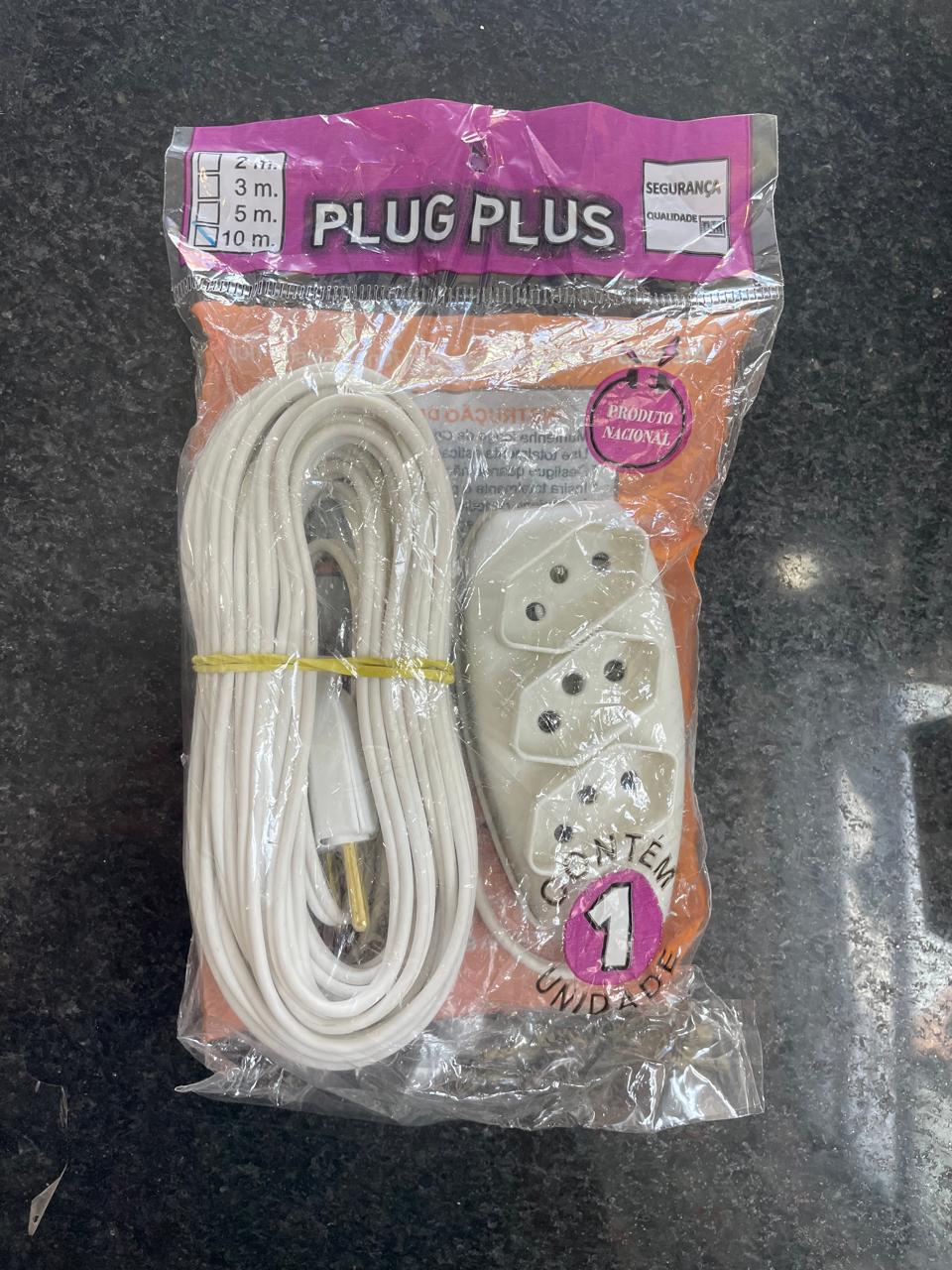 EXTENSÃO BRANCA 10V/20V 10M