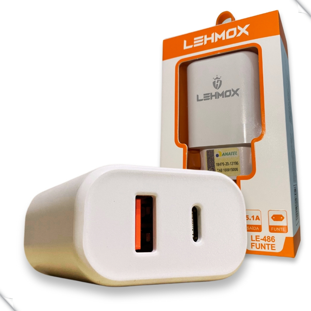 FONTE  LE-486 5.1A LEHMOX BRANCO